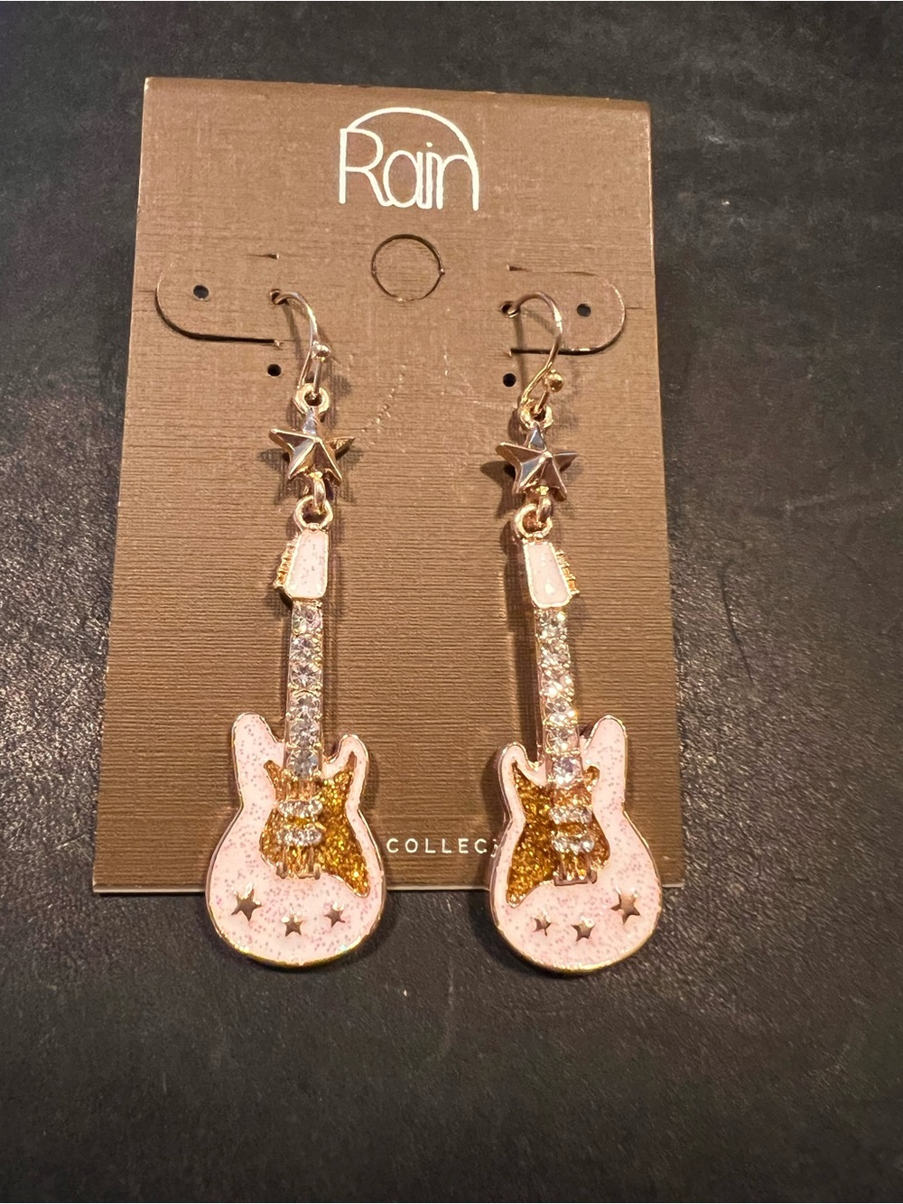 Guitar Dangle Earrings